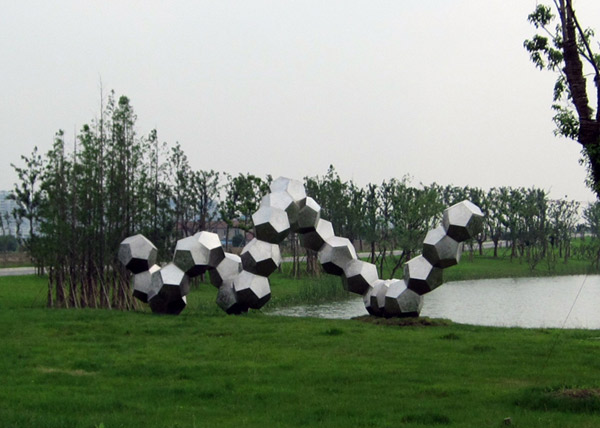 Beijing Olympic Sculpture - WIND DRAGON 